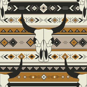Pram Liner - Aztec Longhorn