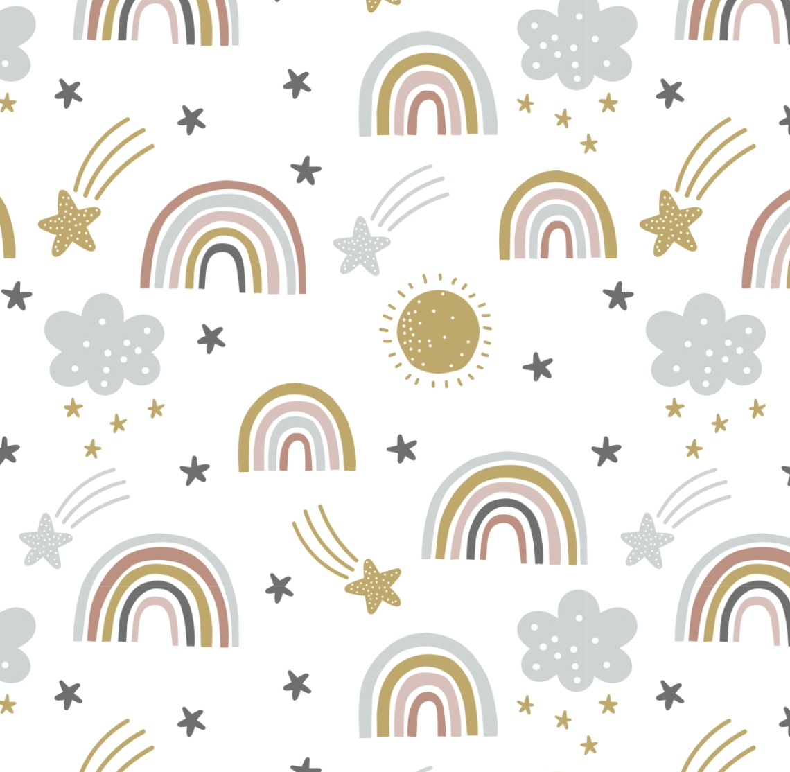 Rainbow shop pram liner